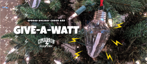 spread holiday cheer and give a watt